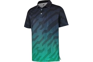 APTRO Men's Golf Polo Shirts Short Sleeve Moisture Wicking High Stretch Outdoors Shirts