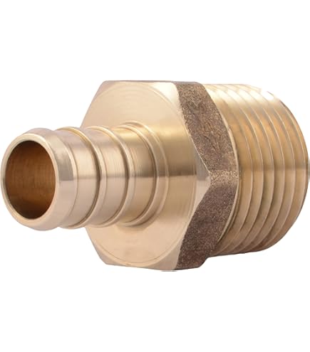 SharkBite 1/2 Inch X 3/8 Inch OD Compression Crimp Angle Stop
