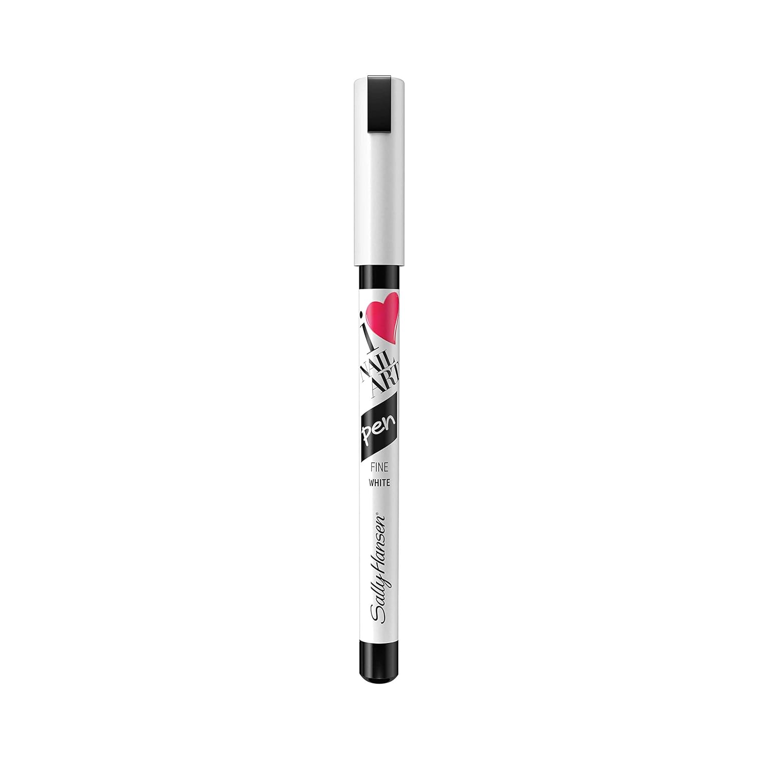 Sally Hansen Nail Art Pens, White 310 0.04 Fluid Ounce Fine Tip Pens for Creating Radiant Nail Art without Nail Wraps : Beauty