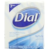 Dial Antibacterial Deodorant Soap, White, 4 Ounce, 9 Bars