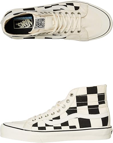 mega checkered vans