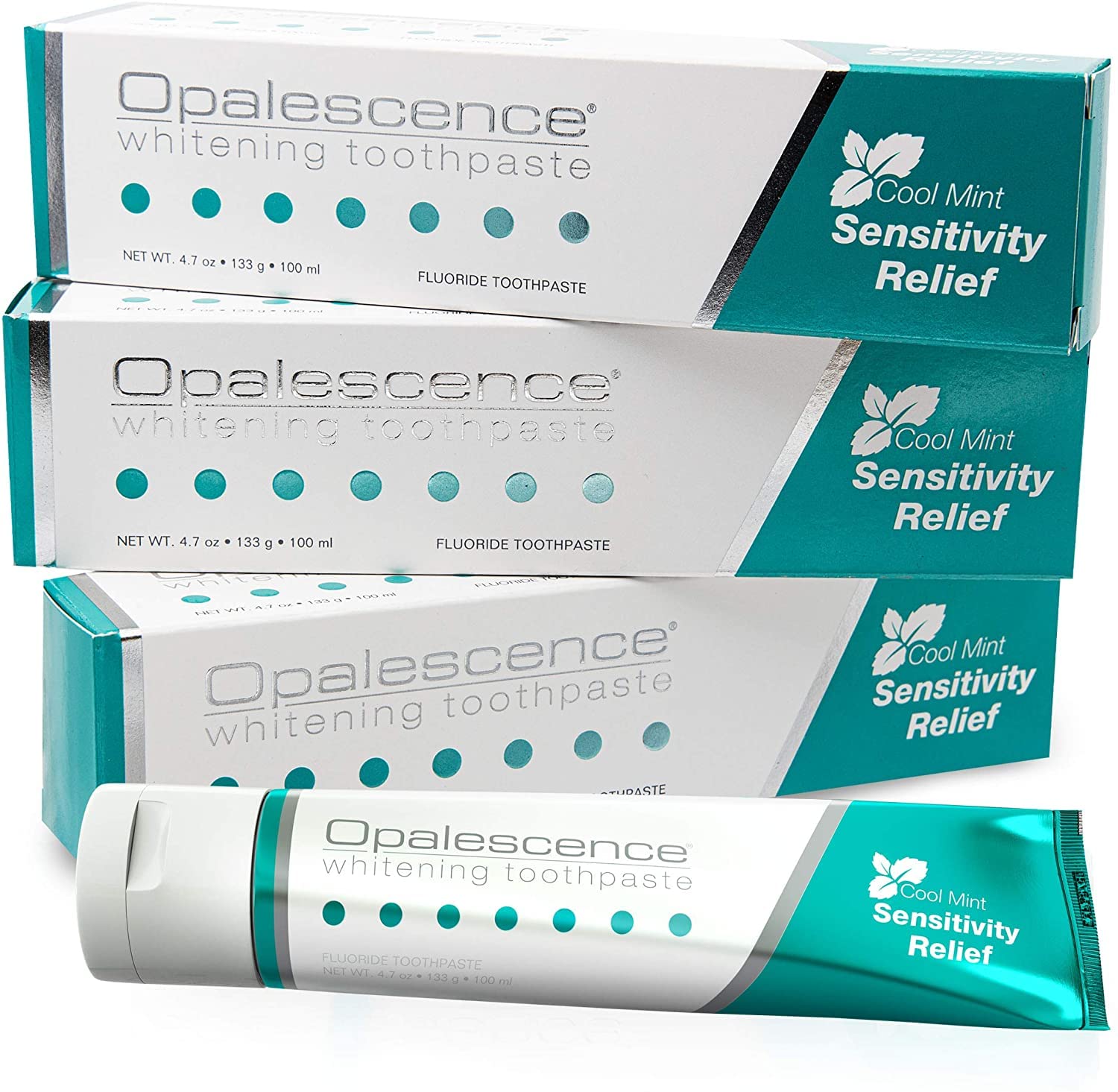 Ultradent Opalescence Sensitive Whitening Toothpaste Sensitivity Relief Cool Mint 3er Advantage Pack (3X 133g)