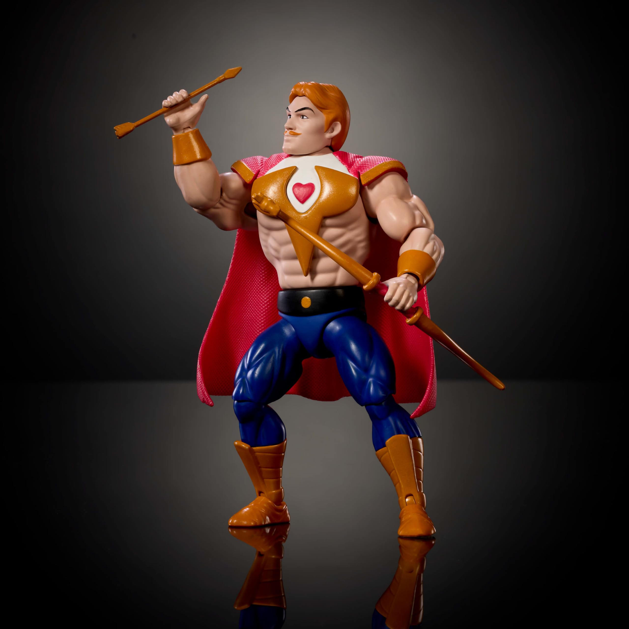 Masters of The Universe Origins Actionfigur Bow aus der Cartoon-Kollektion, ca. 14 cm groß, 1980er Motu Prinzessin der Macht TV Bogenschütze, detailreiches Design, Pfeil & Bogen, JBM94 4