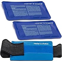 Rester's Choice Gel Cold & Hot Packs (2 Ice Packs) 12.7 x 23 cm