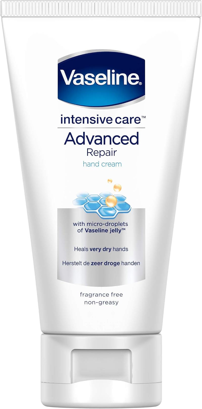 Vaseline Intensive Care Advanced Repair Hand Cream Fragrance Free 75ml