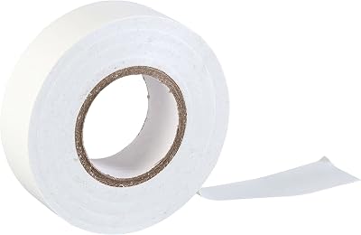 Gocableties White Electrical Tape 19mm x 20m PVC Insulation BS EN 60454-2