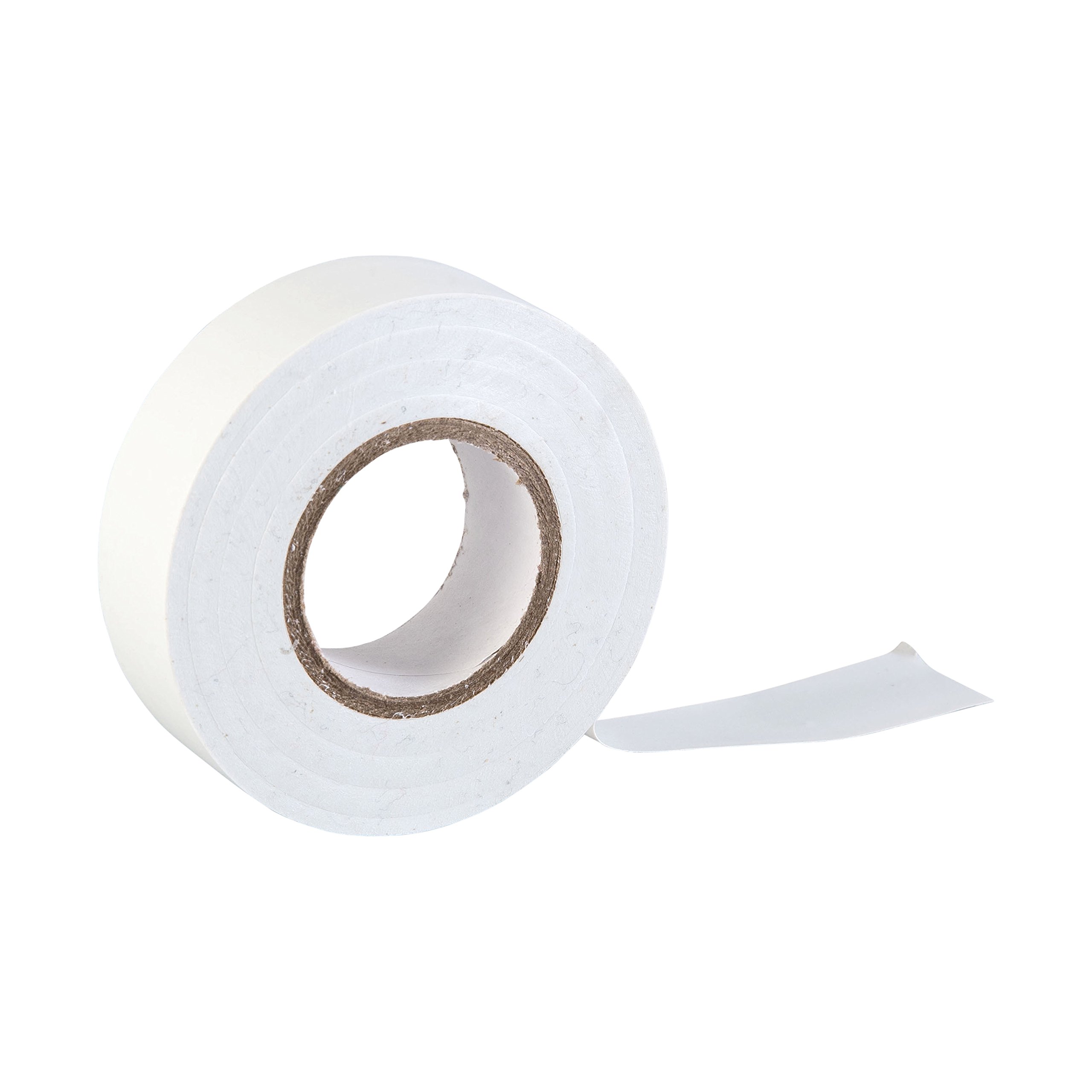 Gocableties White Electrical Tape, 19mm x 20m, Strong Self-Adhesive PVC Insulation Tape for Insulating, Repairing and Protecting Electrical Wires, 1 Roll
