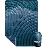 hotkoko Camping Blanket,Lightweight Puffy Printed Camping Blanket Packable Outdoor Blanket for Camping,Traveling, Stadium, Hiking, Picnics
