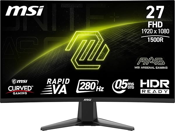 MSI MAG 276CXF 27-INCH 1920 X 1080 (FHD)...