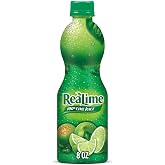 ReaLime, 100% Lime Juice, 8 Fl Oz Bottle