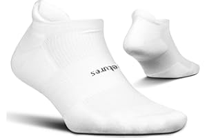 Feetures High Performance Max Cushion Ankle Sock - Tab Socks for Women & Men with Heel Tab