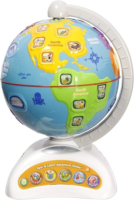 vtech globe spin and learn