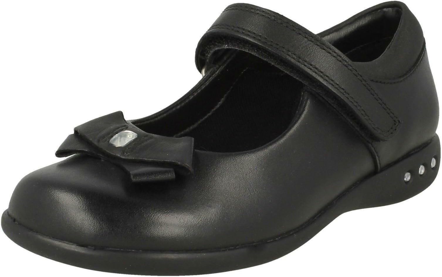 Girls Prime Skip Ankle Strap Ballet Flats, 8 UK Child