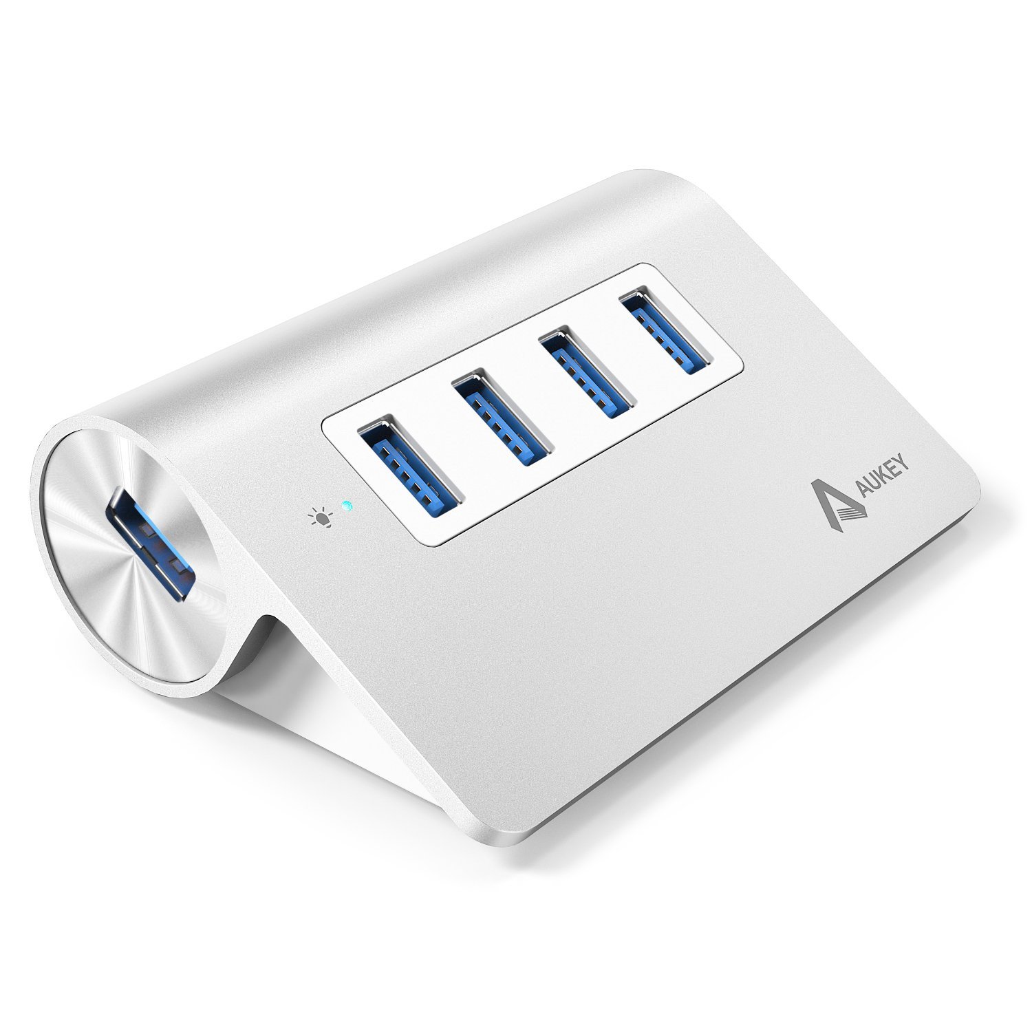 Aukey Usb Hub 4 Port Aluminium Built For Imac Macbook/ Pro/ Air Mac Mini And .. 21 71Tdwo%2B18dL