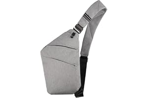 VADOO Sling Bag - Anti-theft Crossbody Shoulder Bag for Men and Women