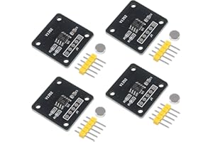 AOICRIE 4pcs MT6701 Magnetic Encoder Magnetic Induction Angle Measurement Sensor Module 3.3V 14bit High Precision Replace AS5600