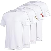 True Religion Mens Undershirts 4 Pack Lightweight Mens Undershirt, 100% Cotton