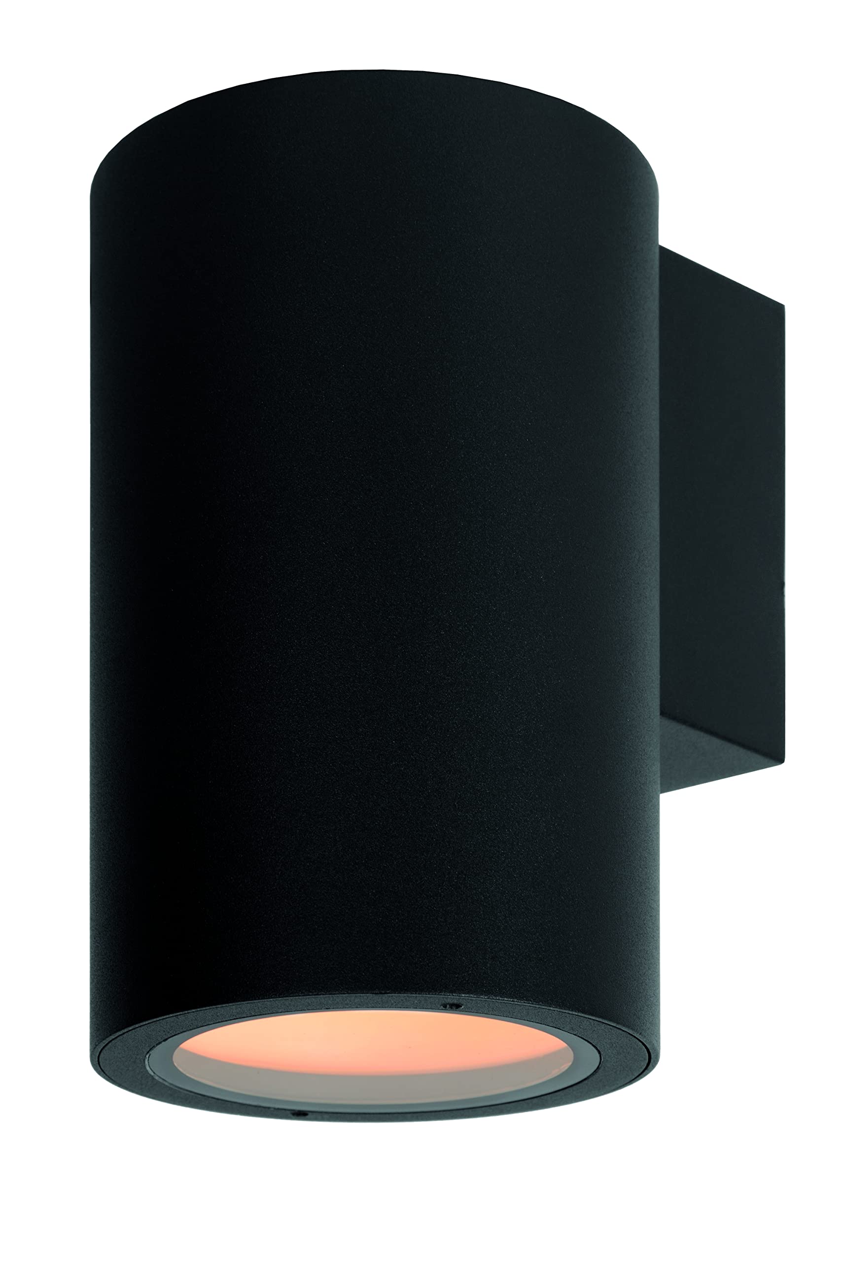 LUCIDE VOLANTIS - Wall Spotlight/Wall Light Indoor/Outdoor - 1xE27 - IP54 - Black