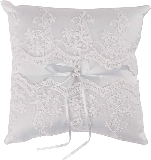 cojin anillos boda amazon