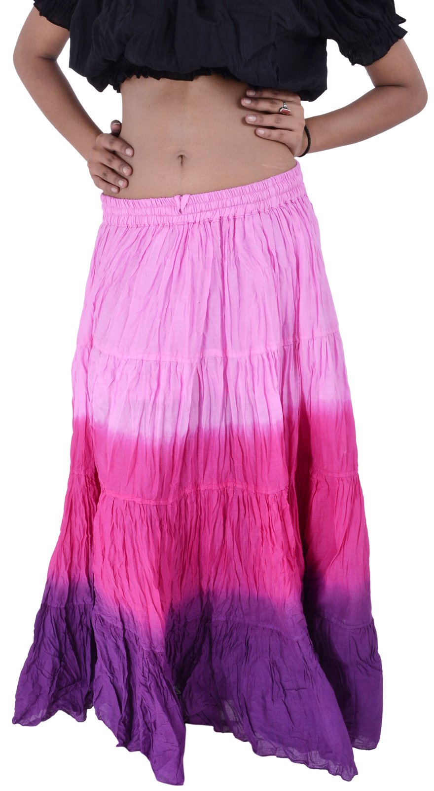 WevezTribal Belly Dance Fusion 12 Yard Cotton Skirt