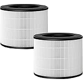 Replacement Filter Compatible with MA Series MA-22 Air Purifier,3-in-1 H13 True + Activated Carbon Filter, 2 Pack