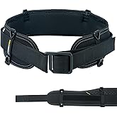 MELOTOUGH Padded Tool Belt,Electrician Tool Belt,Work Belt for Men,Quick Release,Thick Confortable Foam Padding,More Safe,Adjustable Waist 33''-47''(LXL),Christmas Gifts for Men