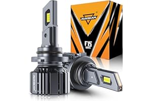 Auxbeam 9006 HB4 Fog Light, F15 Series 20000LM 9006 Powersport Light for Off-Road Use or Fog Light-2 Pack