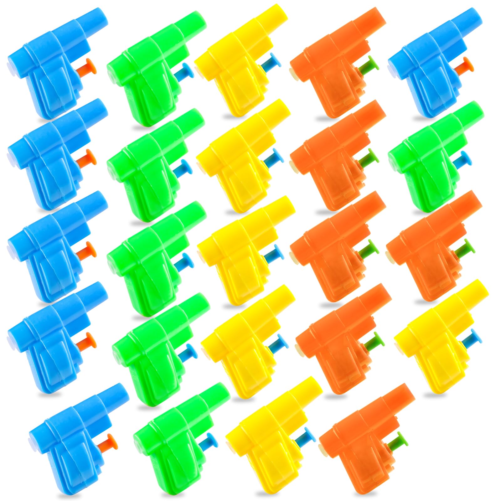 Photo 1 of KIMOBER 24PCS Mini Water Guns Toy,Small Colourful Plastic Water Squirt Gun Toys for Swimming Pool Party Favors,Kids Summer Outdoor Game(Mini)