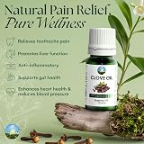 NPOW Clove Oil for Toothache Pain Relief 10ml | Eugenol-rich view 2