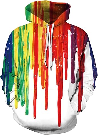 galaxy paint hoodie