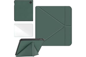 Case for Kobo Libra Colour(2024) and Kobo Libra 2(2021) e-Reader, Includes a Screen Protector - Premium PU Leather Cover with