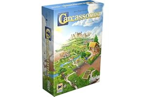 Z-MAN GAMES Asmodee Carcassonne Board Game - Classic Tile-Laying Strategy Game, Family Fun Medieval Adventure for Kids & Adults, Ages 7+, 2-5 Players, 35 Minute Playtime
