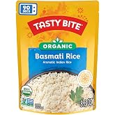 Tasty Bite Organic Basmati Rice, 8.8 Ounce, Ready to Eat, Microwavable, Vegan, Gluten-Free