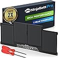 NinjaBatt Battery A1466 A1496 for Apple MacBook Air 13 Inch [2010 2011 2012 2013 2014 2015 2016 2017 Years] A1369 A1405 A1377