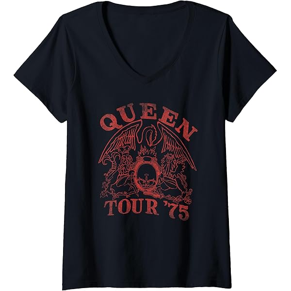Amazon.com: Queen Official Tour 80 T-Shirt : Clothing, Shoes & Jewelry