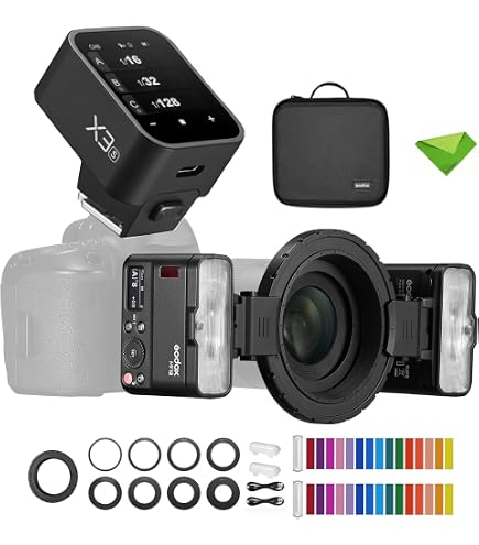 Amazon.com : Godox MF12 MF12-K2 Macro Flash with X3-C Flash