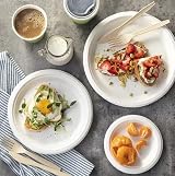 REAL ACCESSORIES 9in Pack of 50 Large Premium Strong Biodegradable Plates view 7