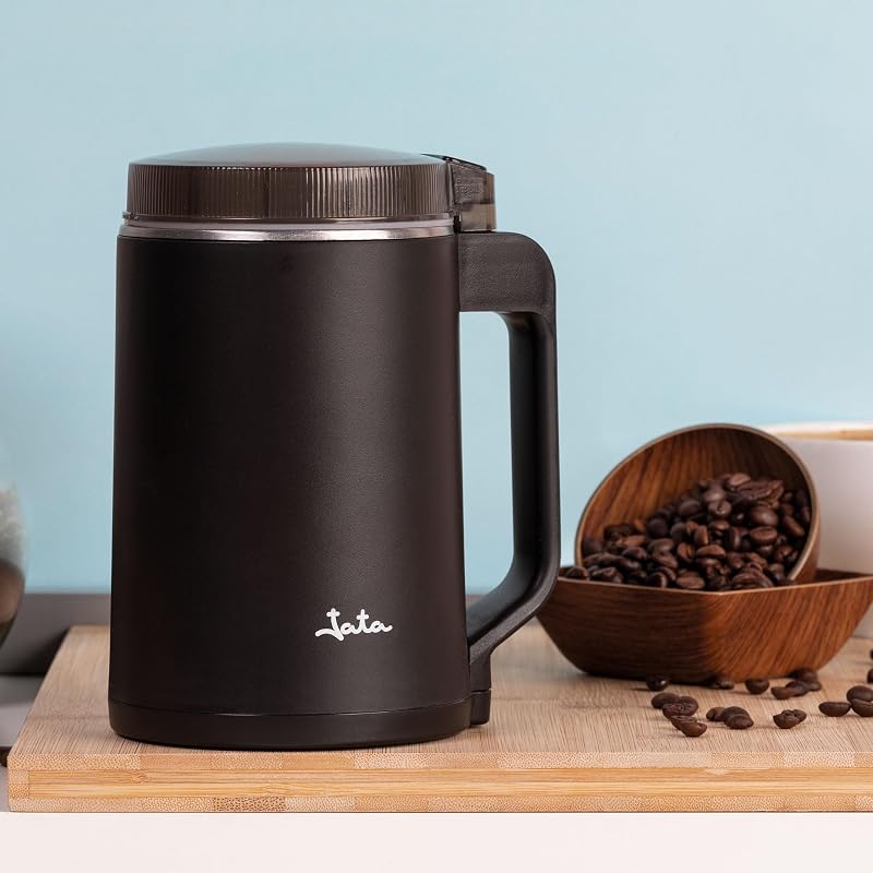 JEML1820 - Molinillo Eléctrico 300 W para Café y Especias, Capacidad 150 g, Cuchillas de Acero Inoxidable, Molienda Rápida y Uniforme, Tapa Seguridad, Recipiente Acero — foto 2 de 8