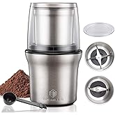 DR MILLS DM-7412M Electric Dried Spice and Coffee Grinder, Grinder and Chopper,Detachable Cup, diswash Free, Blade & Cup Made