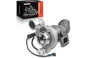 A-premium Complete Turbo Turbocharger with Gasket and Wastegate Actuator Compatible with Dodge Models - Ram 2500 2004-2007, R