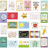 ceiba tree Teacher Appreciation Cards 24Pcs Christmas Teacher Thank You Cards with Envelopes Bulk for A Year End Gifts Happy Holidays