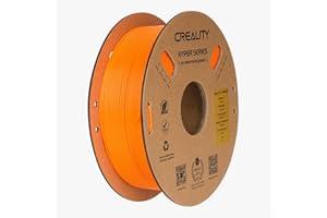 Comgrow Hyper Filament PLA Orange,10x Faster Print, High Speed 30-600mm/s 3D Printer Filament, for Creality K1, K1 Max, Bambu Lab X1, Bambu Lab P1P, Ankermake M5, Flashforge Guider 3 Ultra