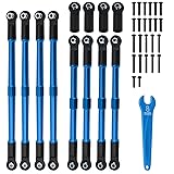 7075 Aluminum Tie Links Push Rods Set Upgrade Parts