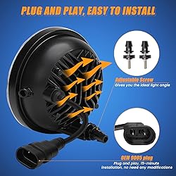 KARSAM Round LED Fog Lights for 2005-2011 Toyota