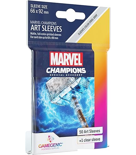 Amazon.com: Marvel Champions The Card Game Official Ant-Man Art Sleeves -  Pack of 50 Art Sleeves and 1 Clear Sleeve - Card Game Holder