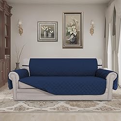 Easy-Going Reversible Couch Cover for 3 Cushion