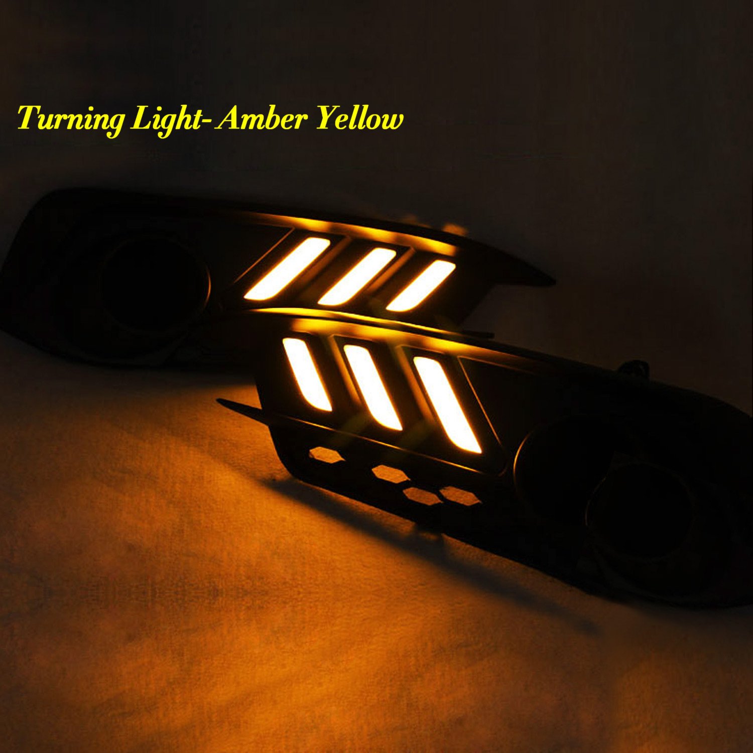 Amazon.com: RCP -CVI-DRL01- Aftermarket Mustang Style LED Daytime Running  Lights Turning Lights for 2016-2017 Tenth Generation Honda Civic- FC1, FC2,  FC3, ...