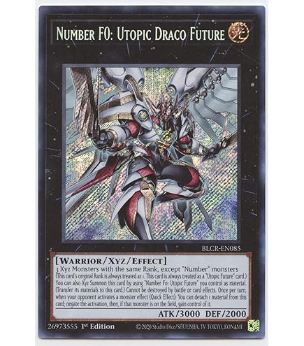 Amazon.com: Number F0: Utopic Future - KICO-EN049 - Rare