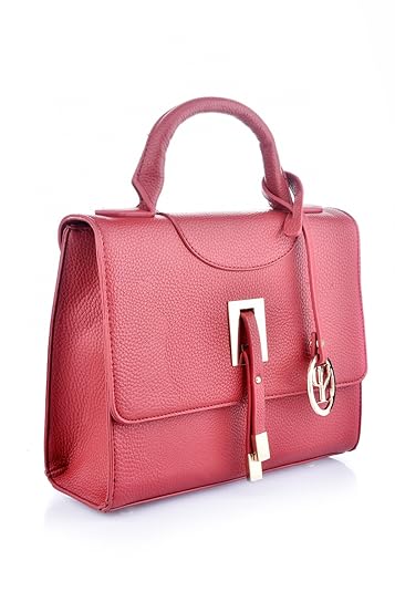 Satya Paul Womens Satchel (Red)