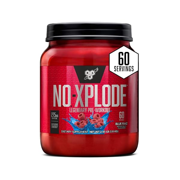 BSN N.O.-XPLODE PRE WORKOUT POWDER, ENERGY SUPPLEMENT FOR...